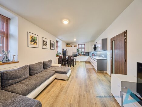 Prodej moderního bytu 2+kk, 69 m² – nízkoenergetický dům, klidná lokalita.